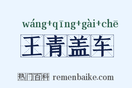 王青盖车是什么意思的图片